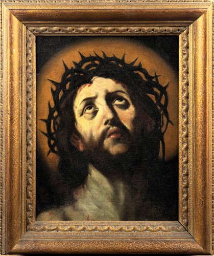 « Ecce Homo » Maître émilien du XVIIe siècle - Tableaux et dessins Style Louis XIV